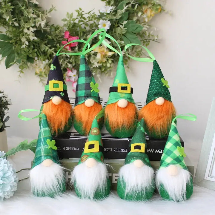 St. Patrick’s Day Lucky Elf Plush Ornament - Arno Conti Shoe